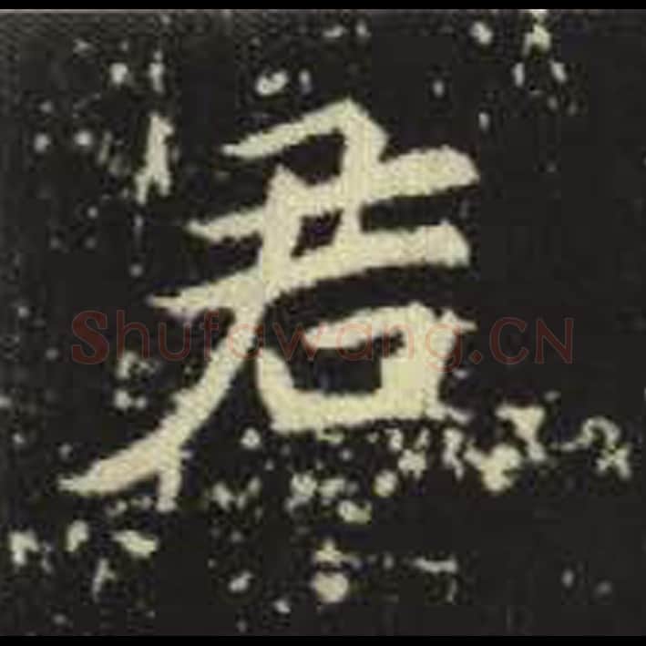 君毛笔魏碑写法，摘自：元倪墓志