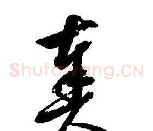 奏字启功毛笔草书书法写法,摘自千字文
