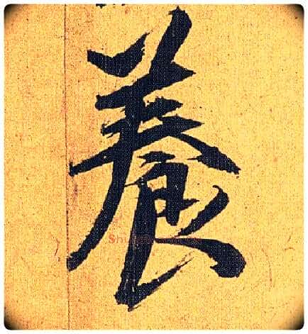 養毛笔草书写法,摘自明祝允明行草归田赋乐志论