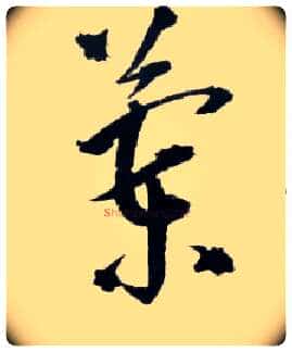 蘭毛笔草书写法,摘自明王铎草书诗卷