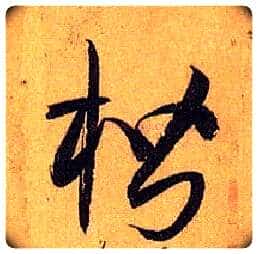 楷毛笔草书写法,摘自唐孙过庭书谱