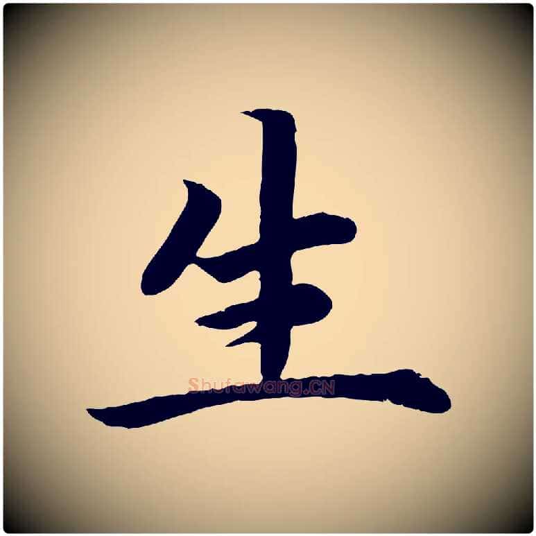 生毛笔楷书写法,摘自宋代蔡襄进诗帖