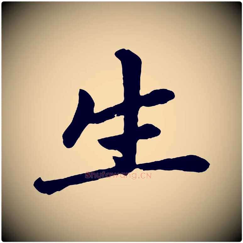 生毛笔楷书写法,摘自元代赵孟頫卫淑媛墓志