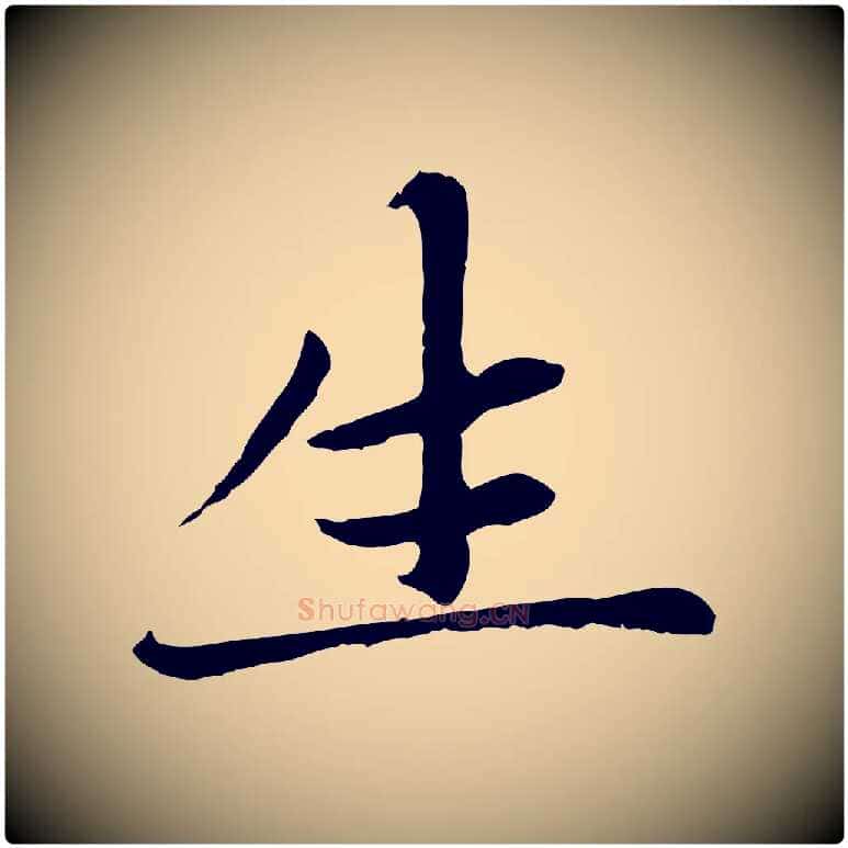 生毛笔楷书写法,摘自元代赵孟頫卫淑媛墓志