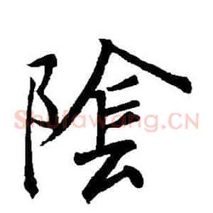 阴