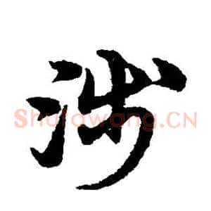涉