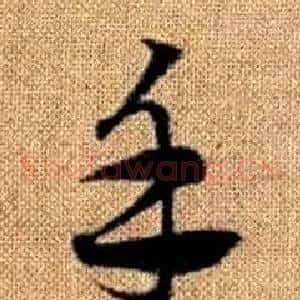 手
