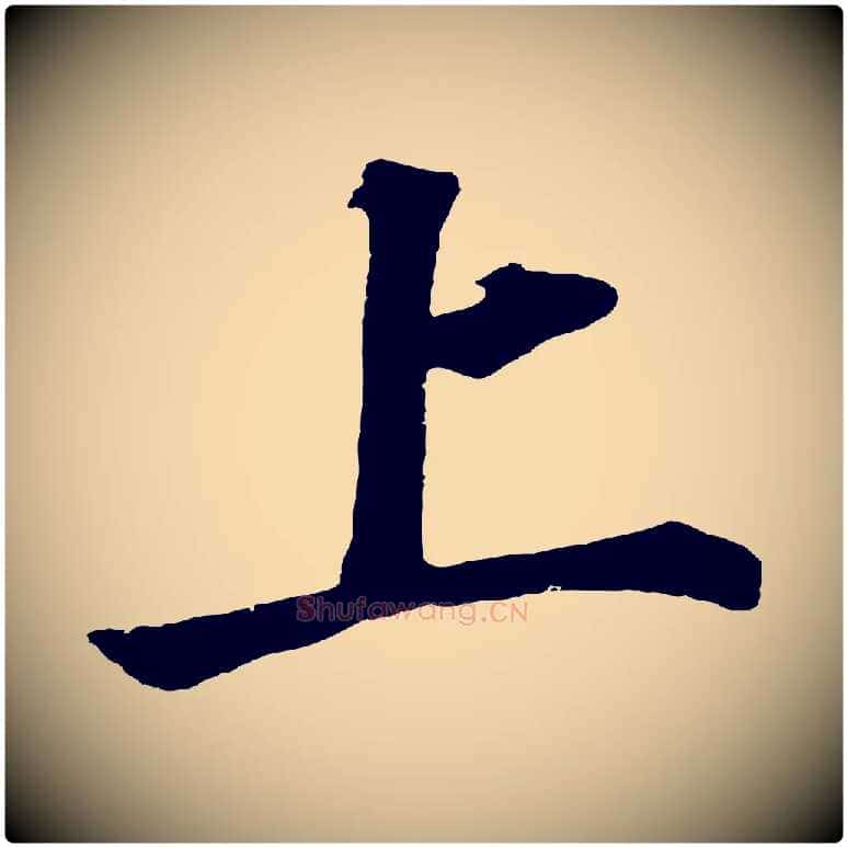 上毛笔行书写法,摘自明代董其昌龙神感应记
