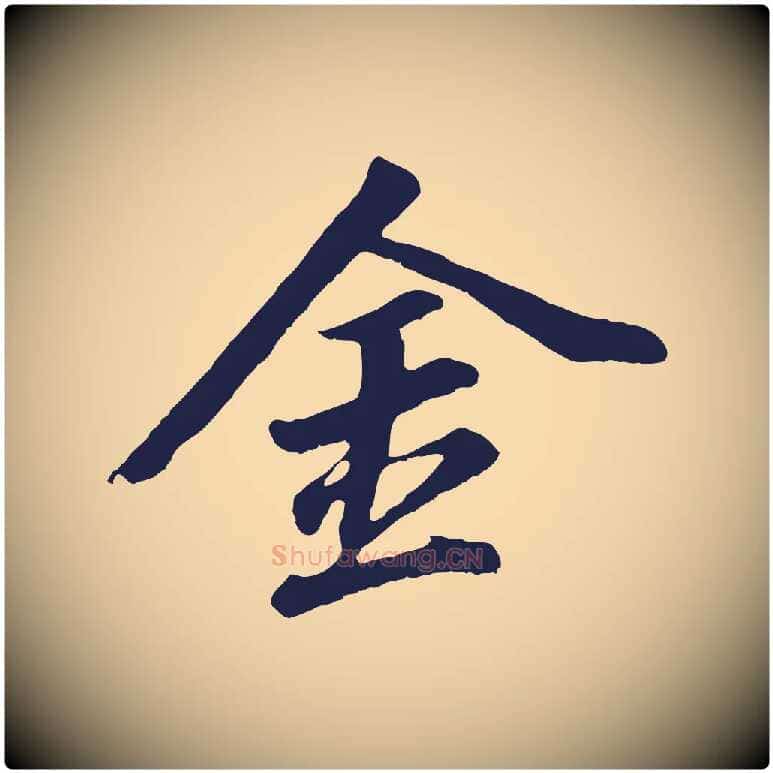 金毛笔行书写法,摘自明代董其昌龙神感应记