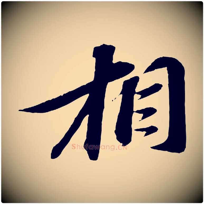 相毛笔行书写法,摘自宋代苏轼与道源帖