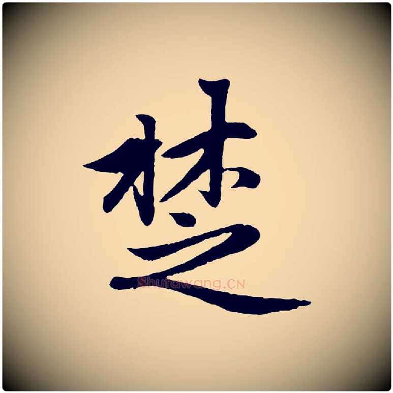 楚毛笔行楷写法,摘自元代赵孟頫感兴诗并序