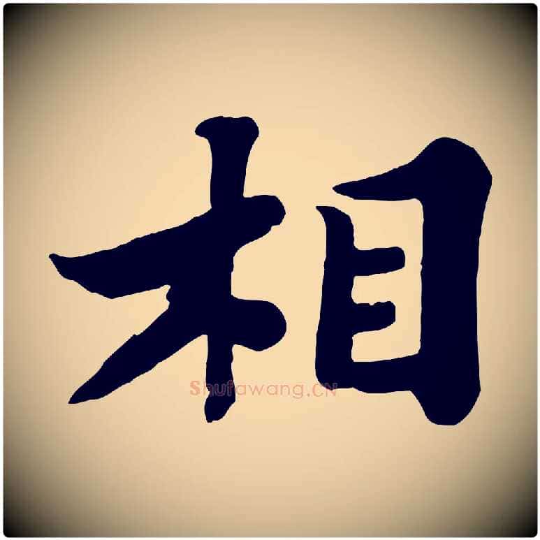 相毛笔行书写法,摘自宋代苏轼春帖子词