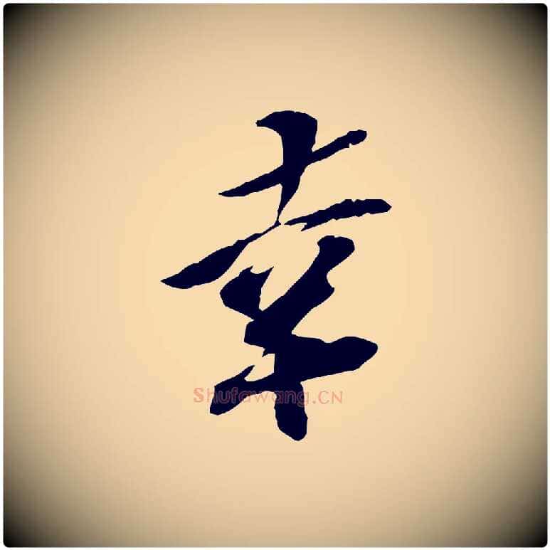幸毛笔行楷写法,摘自宋代苏辙与定国帖