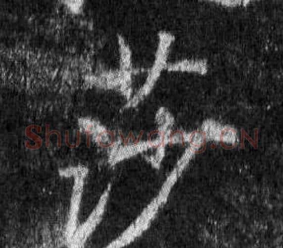 莎字王羲之毛笔行书写法,摘自怀仁集圣教序