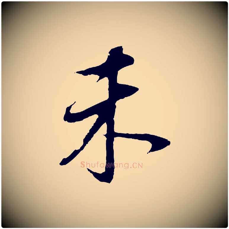 未毛笔行书写法,摘自明代董其昌邵康节先生自着无名公