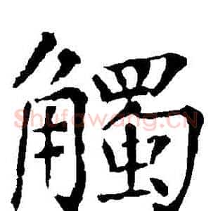 觸