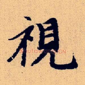 視
