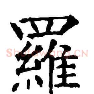 罗