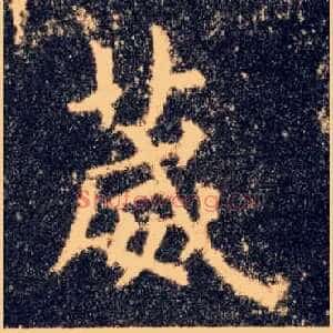葳