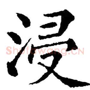 浸