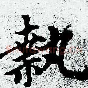 執