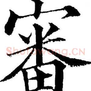 審