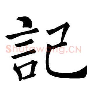记