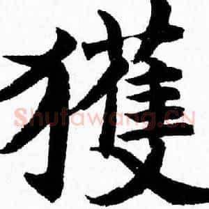 獲