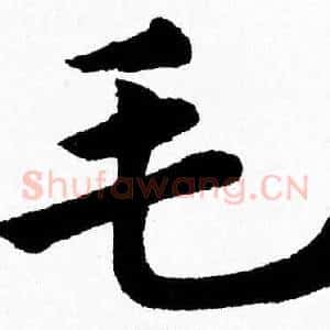 毛