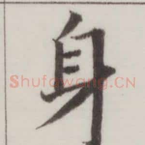 身