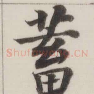 蓄