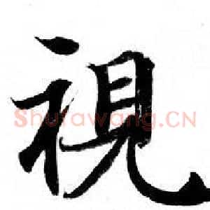 視