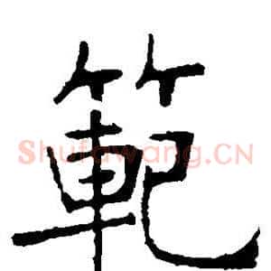 范