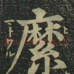 縻