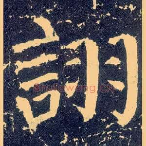 诩