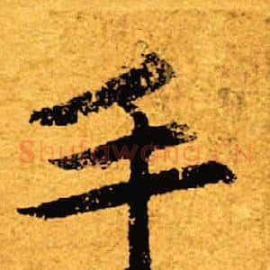 手