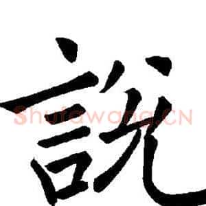 说