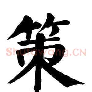 策