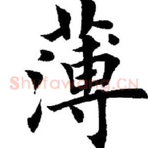 薄