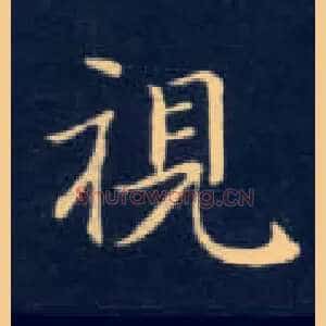 视
