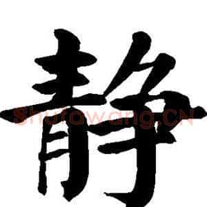 静