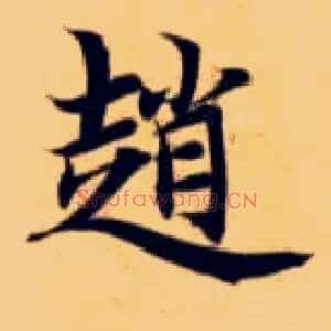 赵