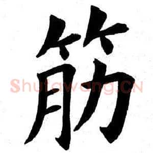 筋