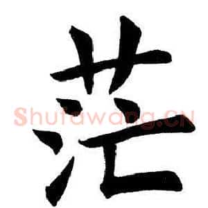 茫