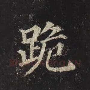 跪