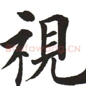 視
