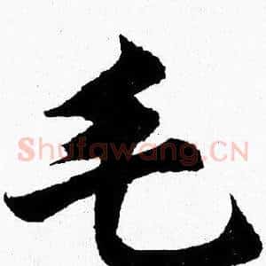 毛