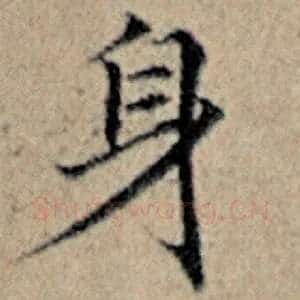 身