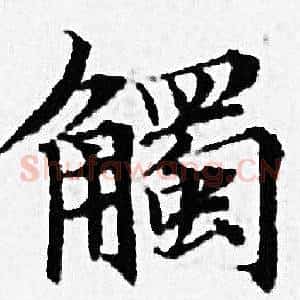 觸