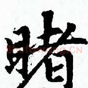 睹